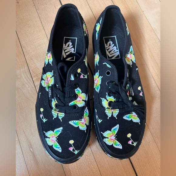 Vans‎ Morph Blackout Glow in the Dark Butterfly Size 7.5 Women’s - Picture 1 of 10
